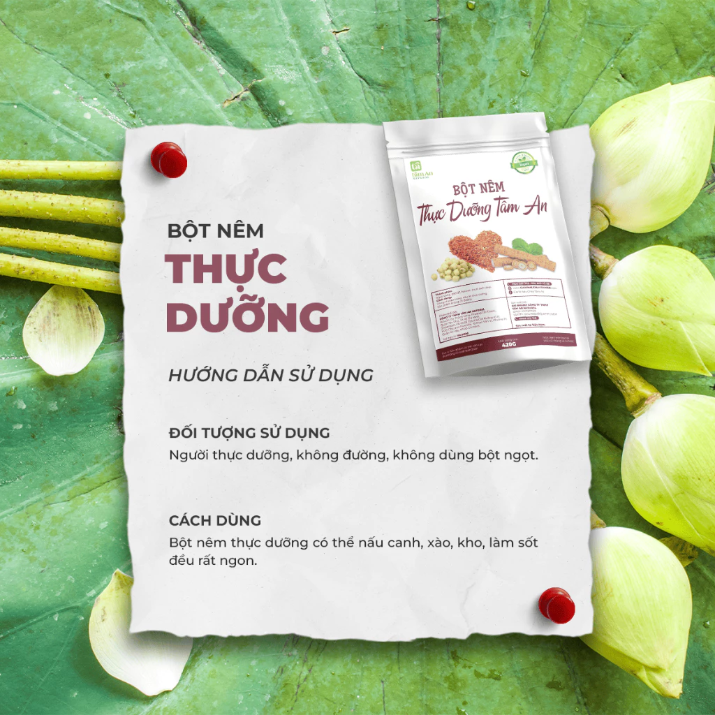 Bột Nêm Thực Dưỡng Thuần Chay VN 420g - Thích hợp với người ăn chay