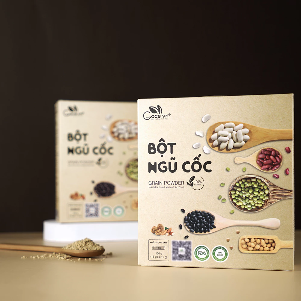 Hộp 150g Bột ngũ cốc dinh dưỡng Goce (15 gói x 10g)