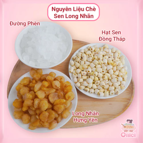 Set chè Sen Long Nhãn (NẤU 20-25 CHÉN) ONICI