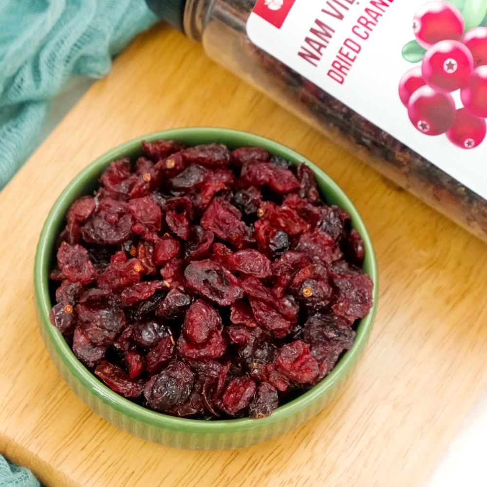 Nam việt quất sấy khô TANU NUTS tốt cho người ăn kiêng, mẹ bầu.