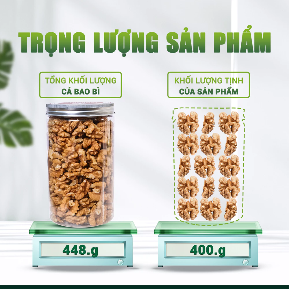 Nhân óc chó vàng tách vỏ Chile TANU NUTS dinh dưỡng cho bà bầu, ăn kiêng, giảm cân
