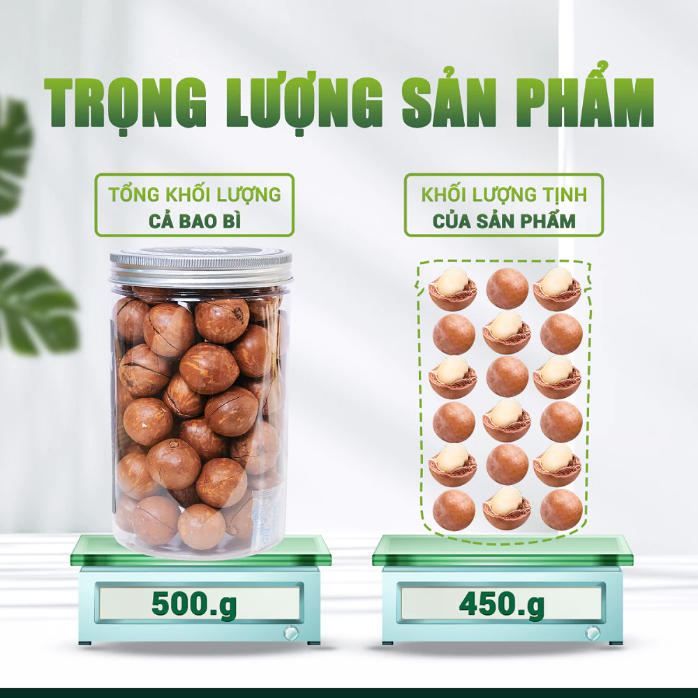 Hạt macca nứt vỏ Tây Nguyên đã rang sấy TANU NUTS dinh dưỡng cho bà bầu, ăn kiêng, giảm cân