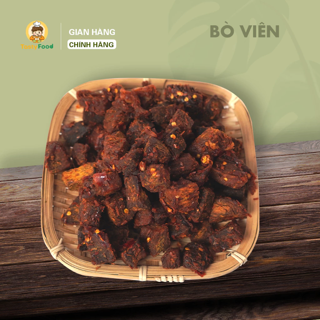Khô Bò Viên Tasty Food Hũ 300G