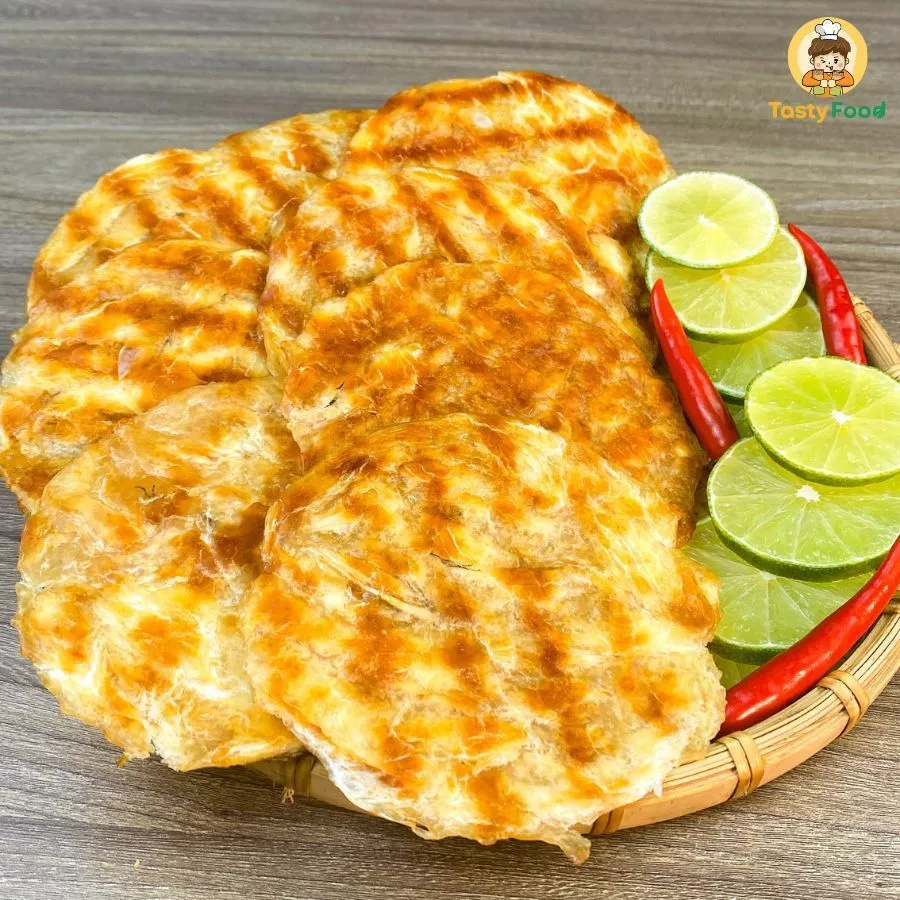 Khô Cá Mú Nướng Tasty Food Hộp Giấy 500g