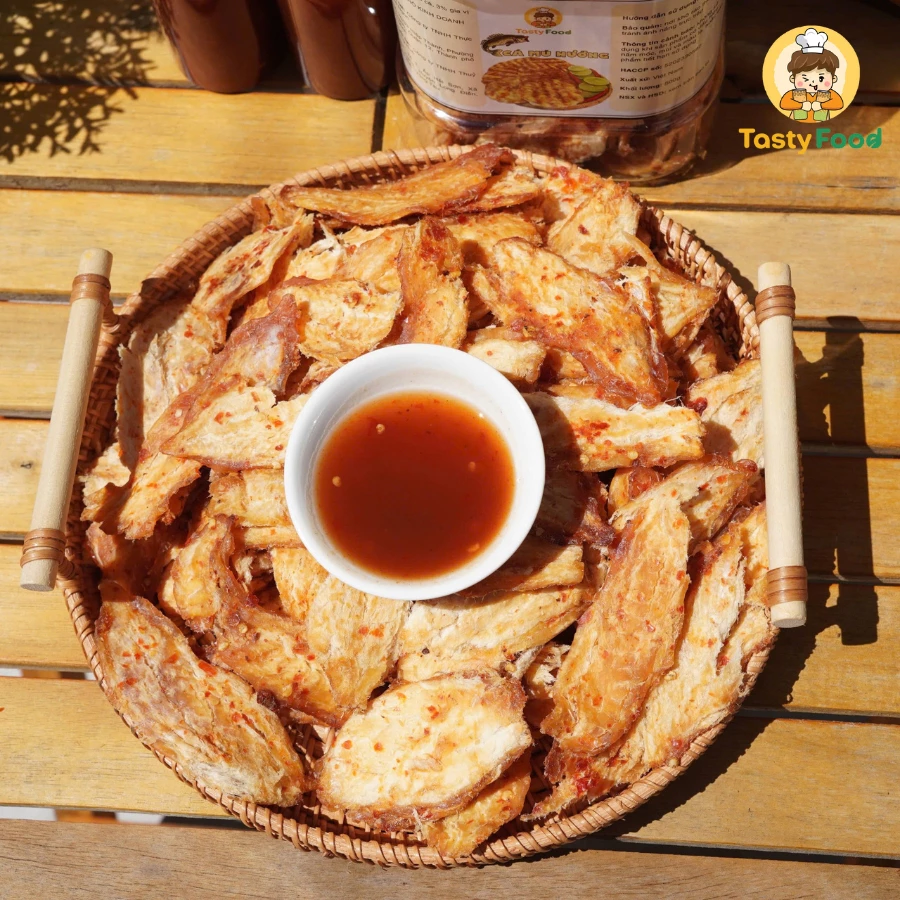 Cá Mú Nướng Muối Ớt Chấm Mắm Me Tasty Food - Hũ 500G