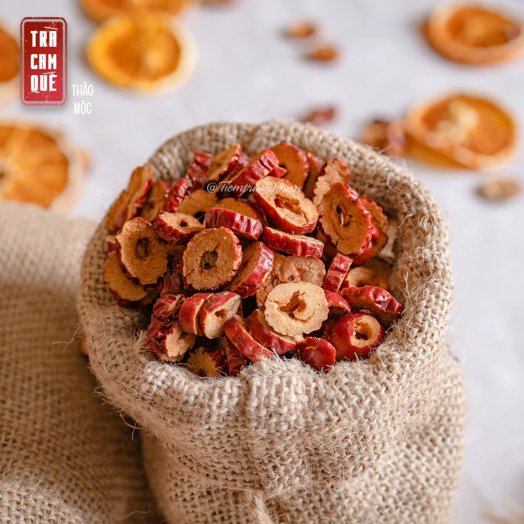 Trà cam quế thảo mộc táo đỏ nụ nhài An Nhiên giữ ấm thư giãn