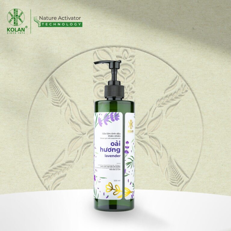 Sữa Tắm Thiên Nhiên Oải Hương Body Shower Gel KOLAN 500ml