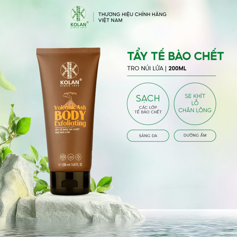 Tẩy Tế Bào Chết Tro Núi Lửa KOLAN 200ml