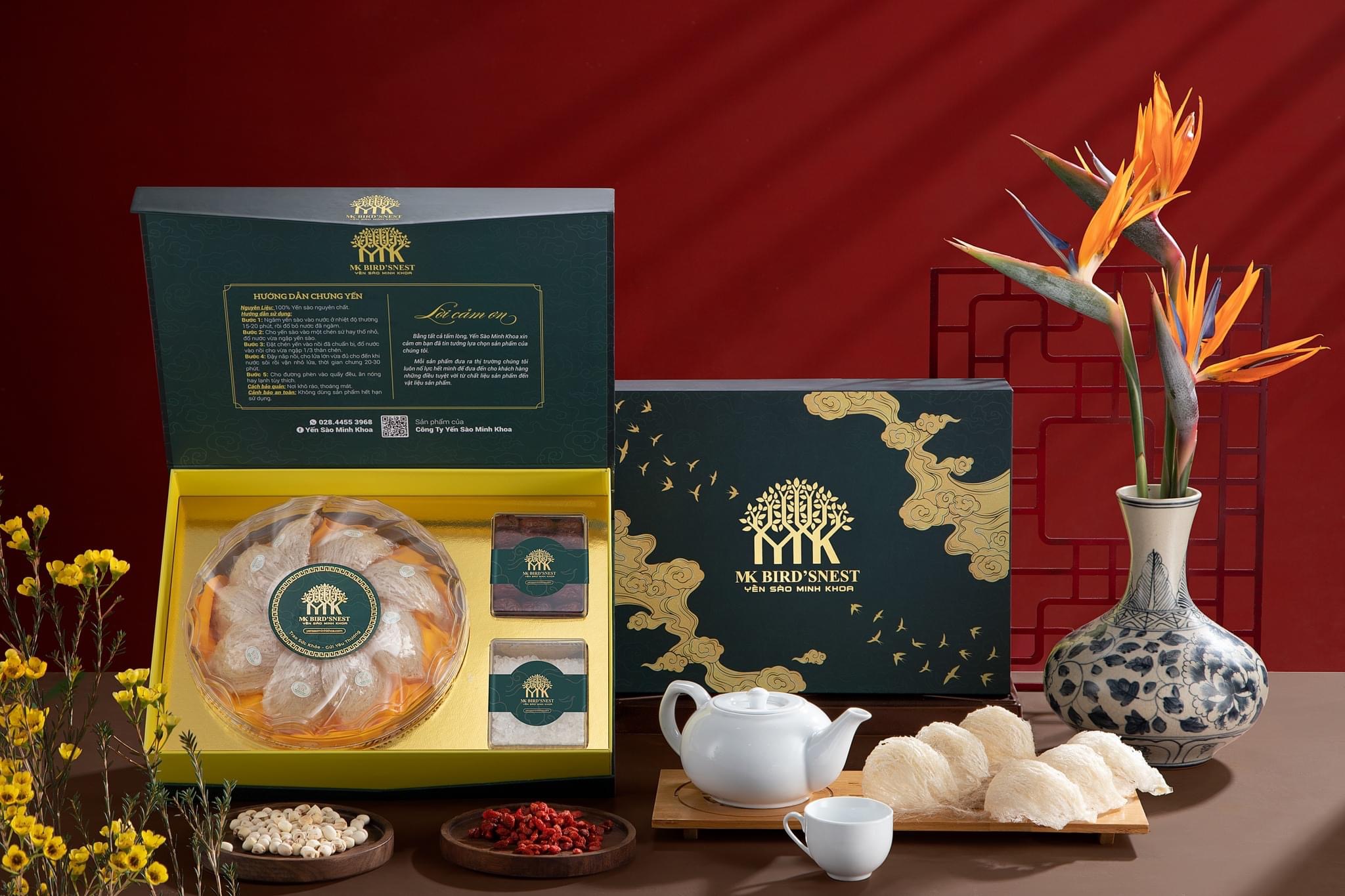 Hộp 100g Tổ Yến Rút Lông Thượng Hạng Minh Khoa