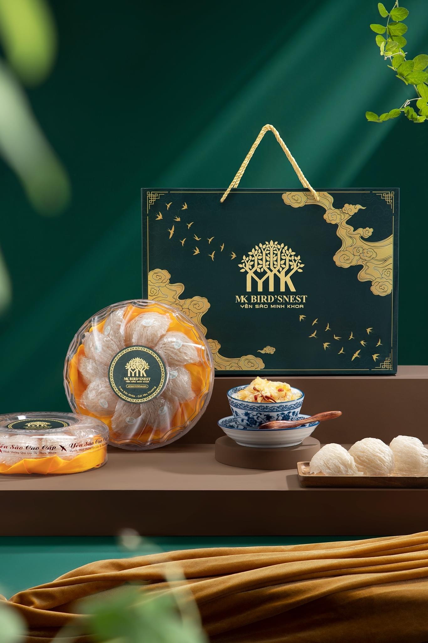Hộp 100g Tổ Yến Rút Lông Cao Cấp Minh Khoa