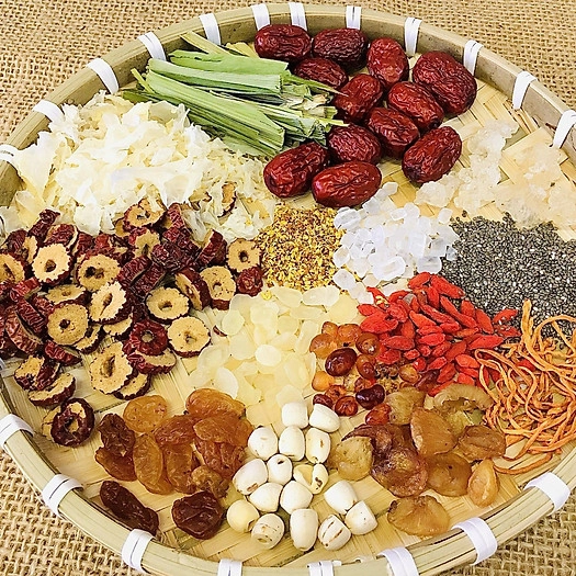 Nguyên liệu chưng yến
