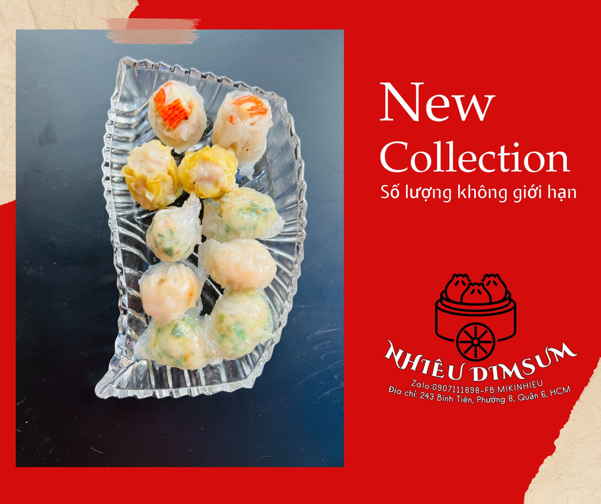 Dimsum Tươi (Cấp Đông - Lưu trữ và sử dụng trong 03 tháng) - NhieuDimsum