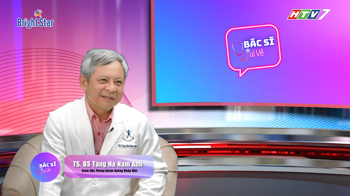 “Bác sĩ Vui Vẻ” TS.BS Tăng Hà Nam Anh bật mí khi nào khớp gối cần…“thay nhớt”?
